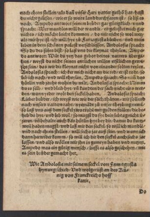 Wie Andolosia mit seinem seckel von Famagusta hynweg schied ...