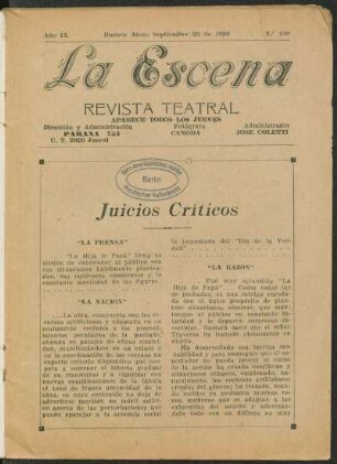 La hija de papá : pochade en dos actos