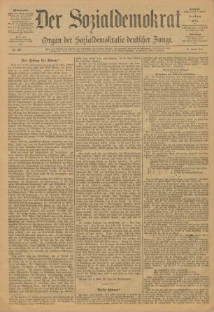 No. 17. 26. April 1890.