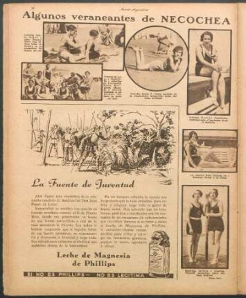 Algunos veraneantes de Necochea [Fotografías]