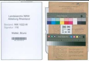 Entnazifizierung Bruno Walter , geb. 04.11.1900 (Polizist)