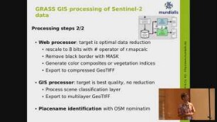 Processing Copernicus Sentinel data with GRASS GIS