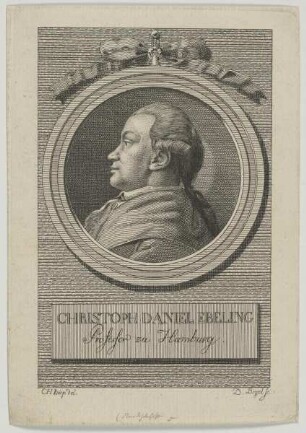 Bildnis des Christoph Daniel Ebeling