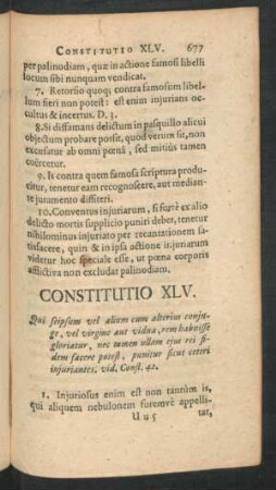 Constitutio XLV.