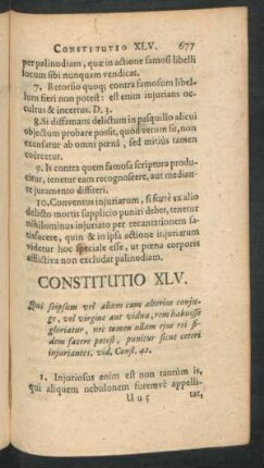 Constitutio XLV.