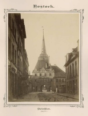 Rostock, Steintor (Innenseite)