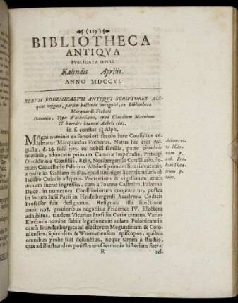 Kalendis Aprilis.