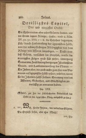 Dreissigstes Capitel, Drei und vierzigstes Orakel