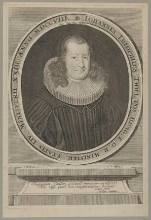 Bildnis des Iohannes Theophilus Thill