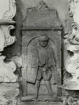 Kindergrabstein der Familie Hans Leibnitz (?) oder Geithainer Chorjunge