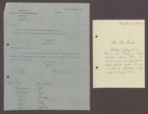 Korrespondenz zwischen Friedrich Payer, Rechtsanwalt und Reichstagsabgeordneter, Stuttgart, und Hermann Hummel: Wahlkampfauftritte und gemeinsame Besprechung, 4 Schreiben
