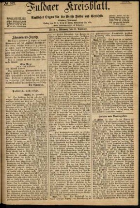 Ausgabe vom Mittwoch, den 23. Dezember 1874.