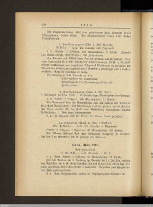XXIX. März 1916