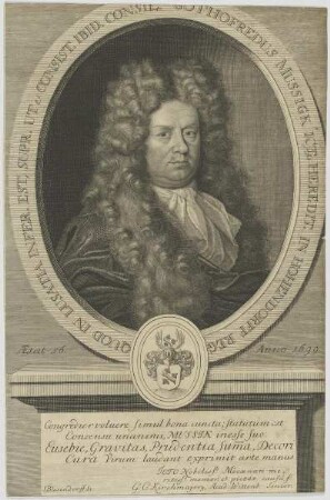 Bildnis des Gothofredus Mussigk