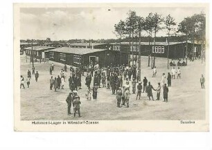 Baracken im Halbmond-Lager in Wünsdorf-Zossen