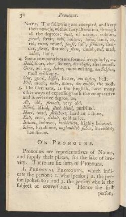 On Pronouns.