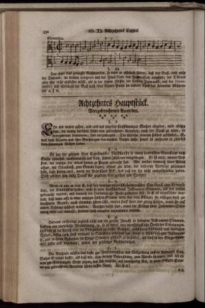 Achtzehntes Hauptstück. Von gebrochenen Accorden.