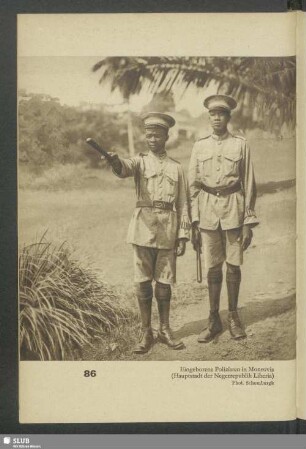 Polizisten in Liberia