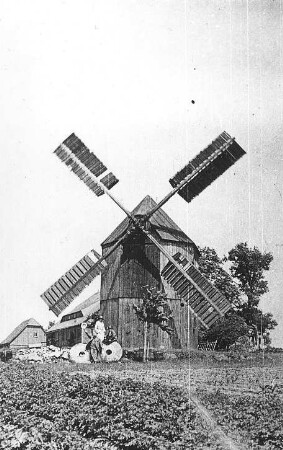 Obercunnersdorf-Kottmarsdorf. Burkmühle, Bockmühle, 1922, Repro