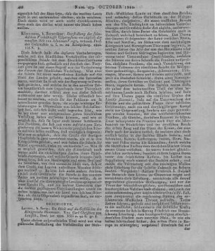 Leutsch, C. C. v.: Ein Blick auf die Geschichte des Königreichs Hannover. Leipzig: Serig 1822