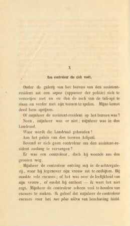 X. Een controleur die zich voelt
