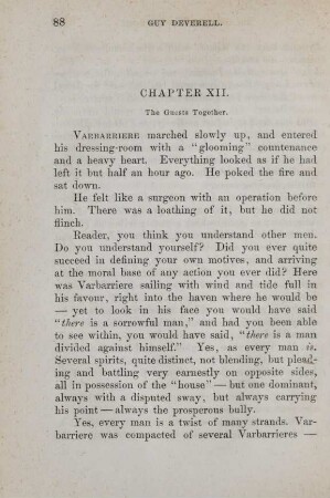Chapter XII. The guests together