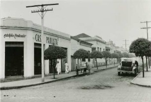 Straße "15 de Novembro" in São José do Rio Preto (Blick in Richtung Bahnhof)