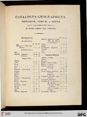 Catalogus geographicus