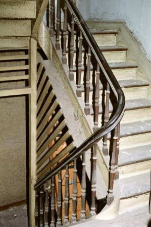 Treppenhaus in der Gaststätte Römer