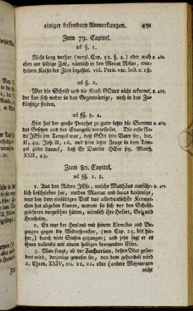 Zum 80. Capitel. - Zum 100. Capitel.