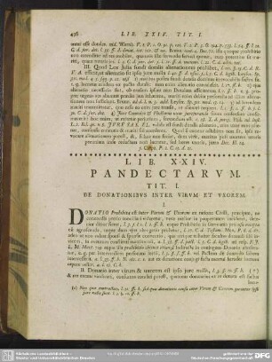 Lib. XXIV. Pandectarum