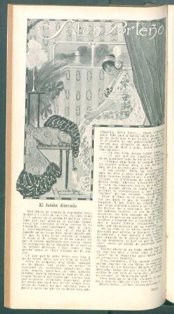 El faisán disecado : Salon porteño