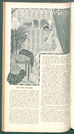 El faisán disecado : Salon porteño