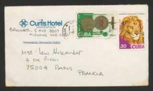 Brief: Leo Brouwer an Leni Alexander, 13. September 1979