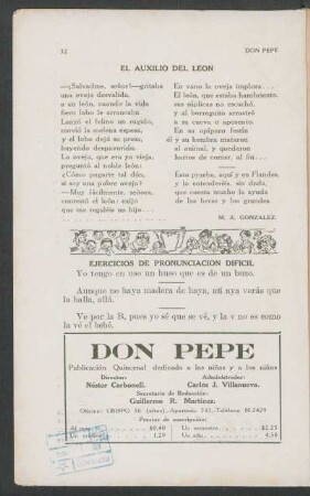 El auxilio del león
