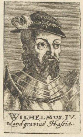 Bildnis des Wilhelmus IV., Landgraf von Hessen-Kassel