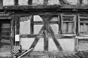 Fachwerkhaus; Lautertal, Bergstraße 2