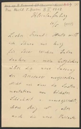 Brief an Ferruccio Busoni : 20.05.1910