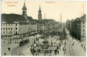 Dresden. Hauptstraße