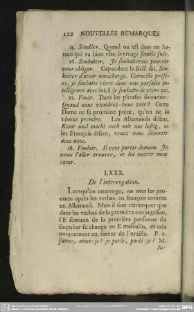 LXXX. De l'interrogation