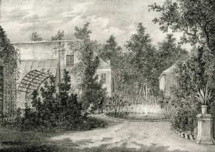 Ansicht in den botanischen Garten