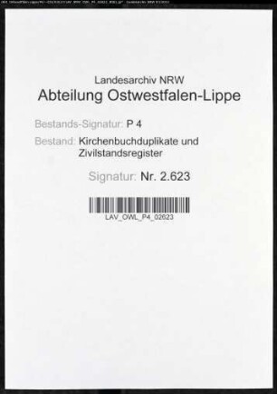 Kirchenbuchduplikate der evangelisch-reformierten Gemeinde (GHT 1817-1833). (Gemeinde: Berleburg,evangelisch-reformierte Gemeinde )