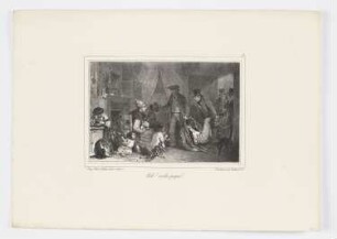 Ah! Voila papa, Blatt 9 der Folge "Album de 1830"