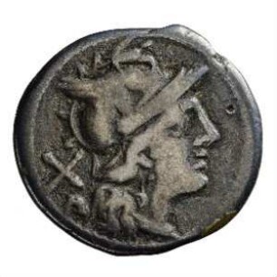 Münze, Denar, 211 v. Chr.