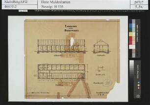 Bau eines Badehauses
