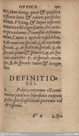 Definitiones.