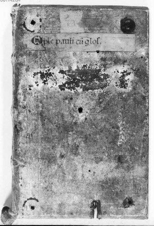 Epistolae s. Pauli cum glossis - BSB Clm 3743