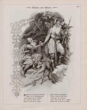 "Wodan und Mimir"