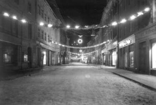 Bautzen. Reichenstraße. Blick nach Osten