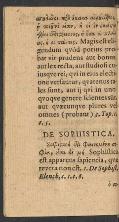 De Sophistica.